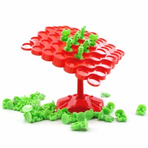 Balanced Tree Frog Game – Educational Stacking & Balancing Toy for Kids – Develop Hand-Eye Coordination, Focus & Motor Skills – Fun Interactive Game
