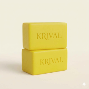 Krival SOAPS Kojic Acid 2% Soap with Niacinamide | For Pigmentation, Sun damage, Brightening Underarm & Reduces Dark Spot | Soap for Men & Women | Suitable for All Skin Types |(Pack of 1) (100 g x 1)